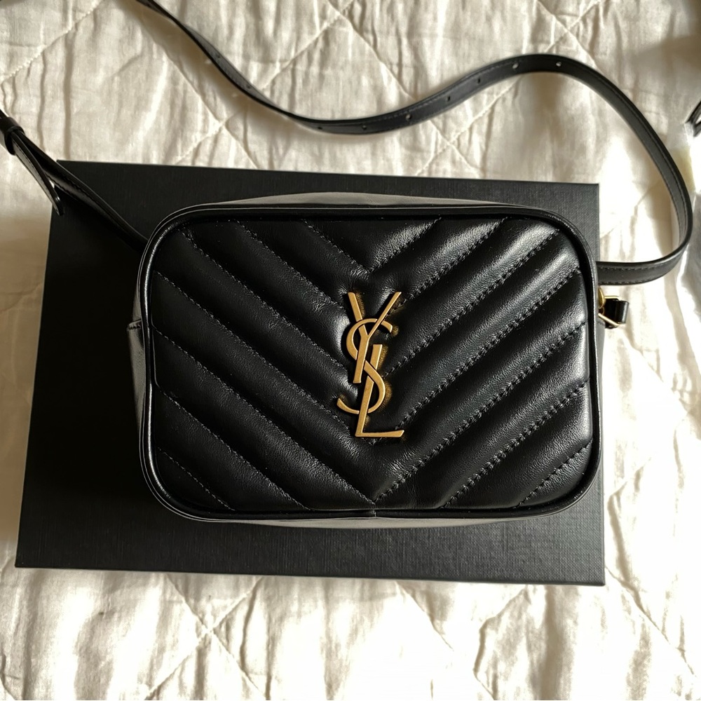 YSL Lou Belt Bag in Matelassé Leather